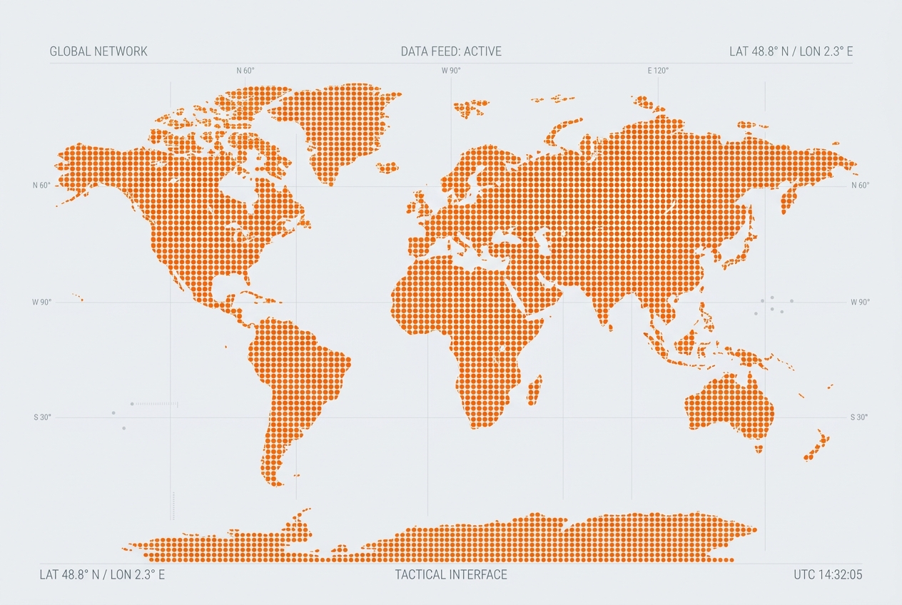 Girsan Global Network Map