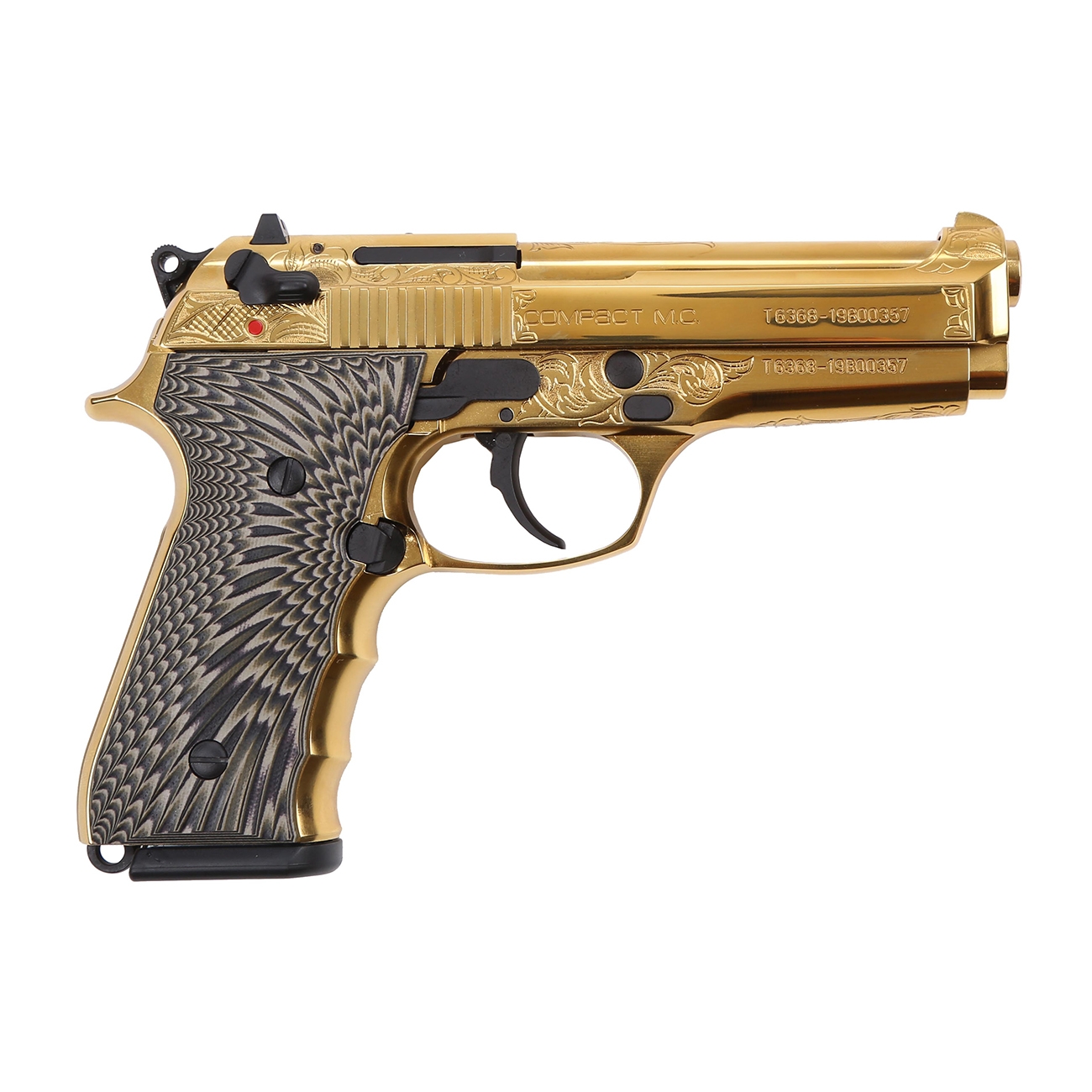 COMPACT MC GOLD PLATED